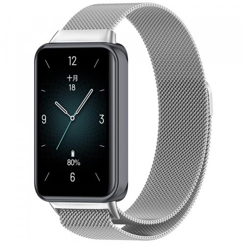 Curea Techsuit W009 pentru Honor Band 9 (Argintiu)