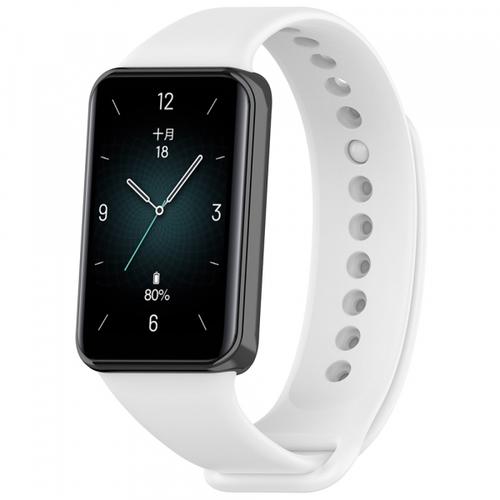 Curea Techsuit W014 pentru Honor Band 9 (Alb)