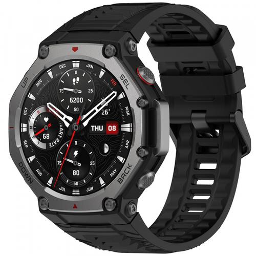 Curea Techsuit W067 pentru Amazfit T-Rex 3 (Negru)