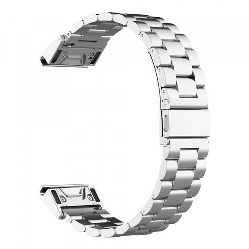 Curea Techsuit W010 pentru Garmin Watch Fenix Series, 26mm (Argintiu)