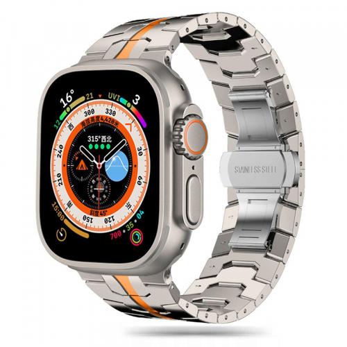Curea Techsuit W063 pentru Huawei Watch / Xiaomi Watch Series (Portocaliu)