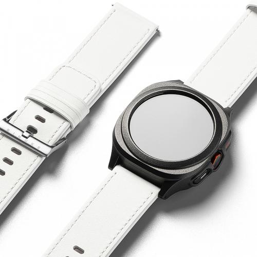 Curea Ringke One Basic Bold pentru Fossil Watch / Mobvoi Watch / Suunto Watch Series, 24mm (Alb)