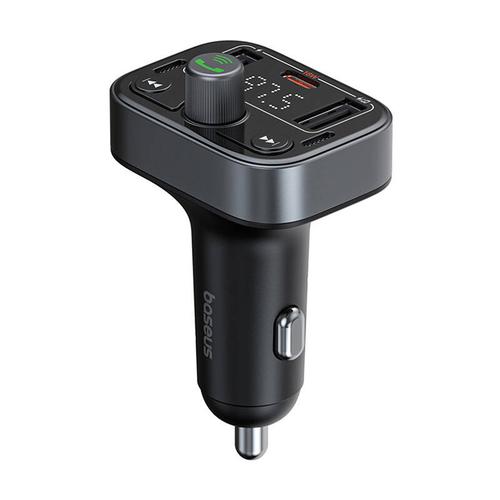 Modulator FM Bluetooth Baseus S-09 Pro, 2 x USB-A - 1 x USB-C C10762200113-00