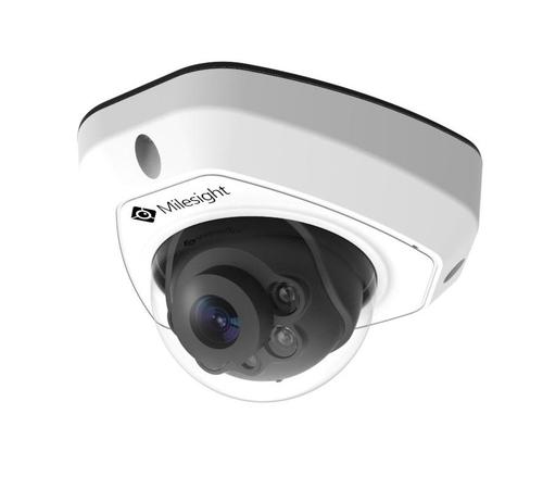 Camera supraveghere IP Dome Milesight MS-C5373-PD, 5 MP, 2.8 mm, IR 30 m, microfon, slot card, PoE