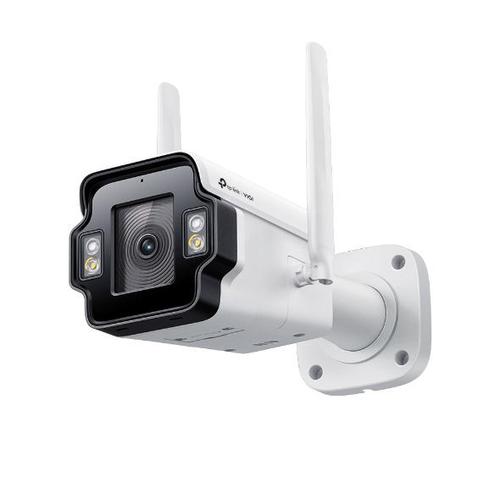 Camera supraveghere exterior IP GSM 4G TP-Link InSight Full-Color S345-4G, 4 MP, 4 mm, IR 50 m, lumina alba 30 m, microfon si difuzor, slot card, detectie miscare / oameni / vehicule