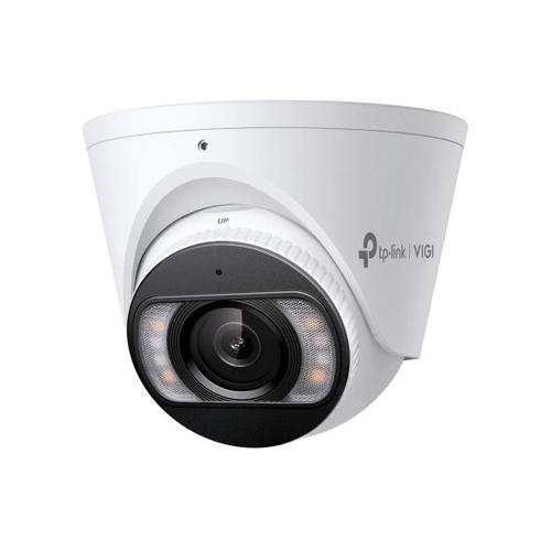 Camera supraveghere IP Turret TP-LINK Full Color VIGI C445, 4MP, 4 mm, IR/lumina alba 30 m, microfon, detectie si clasificare om/vehicul, slot card, vizualizare de pe telefon, PoE