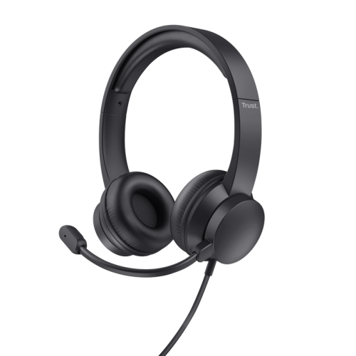 Casti cu microfon Trust Ayda, Jack 3.5mm (Negru)