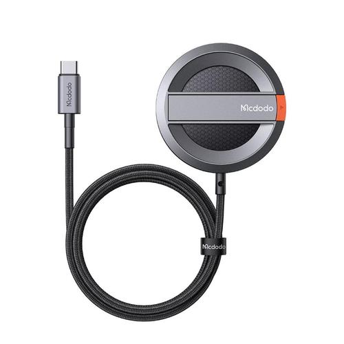 Incarcator wireless Mcdodo CH-5500 Magnetic, Suport, 15W, 1m (Gri) 1 Incarcator wireless Mcdodo CH-5500 Magnetic, Suport, 15W, 1m (Gri)