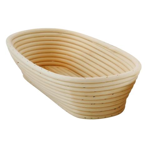 Cos oval pentru dospire aluat, 28 x 15 cm, ratan - Zokura 1 Cos oval pentru dospire aluat, 28 x 15 cm, ratan - Zokura