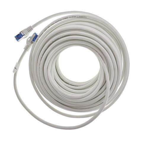 Cablu ecranat S / FTP, Lanberg 42736, cat 6A, mufat 2xRJ45, lungime 20 m, AWG 26, 500 MHz, LSZH, de legatura retea, ethernet, Alb 1 Cablu ecranat S / FTP, Lanberg 42736, cat 6A, mufat 2xRJ45, lungime 20 m, AWG 26, 500 MHz, LSZH, de legatura retea, ethernet, Alb