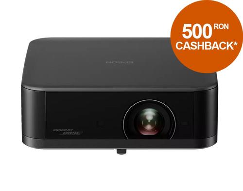 Videoproiector Epson EF-62B, 4K Pro-UHD (4096x2400), 3LCD, 700 lumeni, Wi-Fi, HDR10, HLG (Negru) 1 Videoproiector Epson EF-62B, 4K Pro-UHD (4096x2400), 3LCD, 700 lumeni, Wi-Fi, HDR10, HLG (Negru)