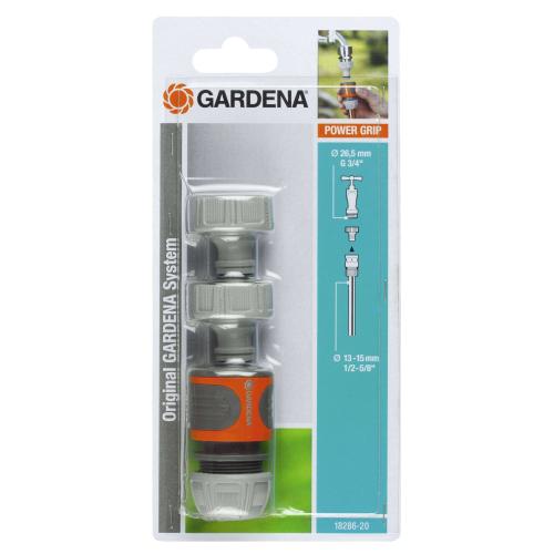 Set stut si conector Gardena pentru furtun 13 mm (1/2inch) si 15 mm (5/8”), 18286 1 Set stut si conector Gardena pentru furtun 13 mm (1/2inch) si 15 mm (5/8”), 18286