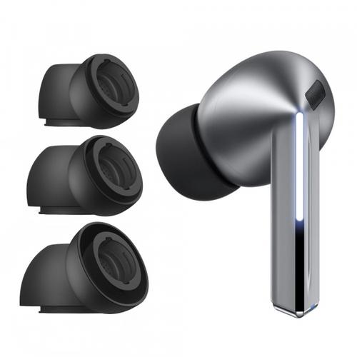 Dopuri Tech-Protect pentru Samsung Galaxy Buds3 FE / Buds3 Pro / Buds3, Marime S / M / L, Negre