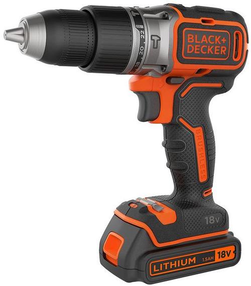 Masina de gaurit si insurubat cu acumulator Black&Decker BL188KB-QW, 18V