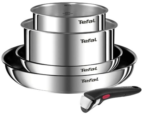 Set de 5 piese Tefal Ingenio Emotion L897S574 (Argintiu)