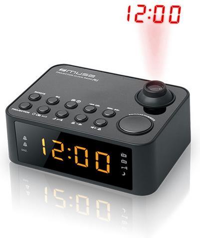 Radio cu ceas Muse M-178 P (Negru)