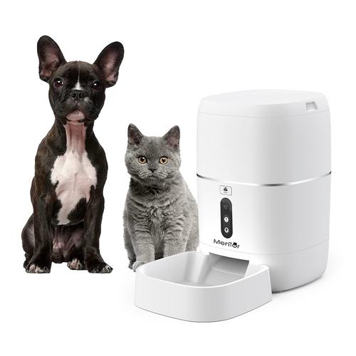 Dispenser hrana Smart Mentor SD001 6L WiFi pentru caini si pisici cu camera video