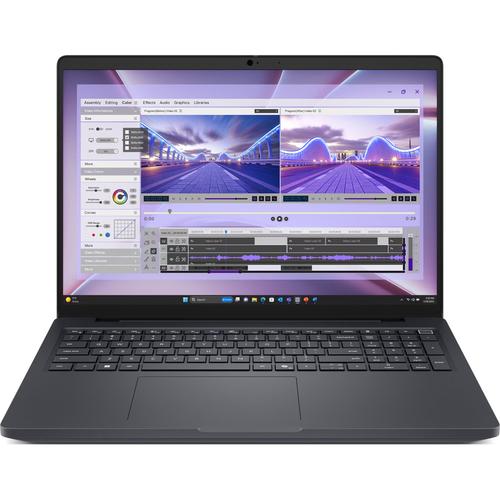 Laptop Dell Pro Max 16 MC16250 (Procesor Intel® Core™ Ultra 7 265H (24M Cache, up to 5.30 GHz), 16inch FHD+, 16GB DDR5, 512GB SSD, RTX PRO 500 Blackwell @6GB, Linux, Negru/Gri)