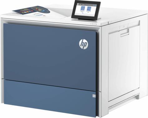 Multifunctional Laser HP Color LaserJet Enterprise 5700dn, A4, 45 ppm, Duplex, Color, Fax, USB 3.0, Retea, NFC, Wireless (Albastru/Alb)