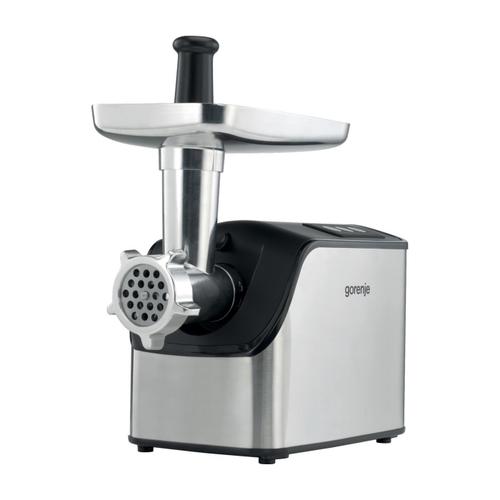 Masina de tocat Gorenje MG2202SXE, Putere 2200 W, Capacitate 2.2 Kg/min, Functie reverse (Argintiu)