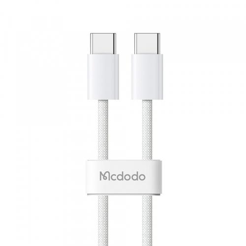 Cablu Date si Incarcare USB-C - USB-C McDodo CA-5690, 60W, 1m, Alb