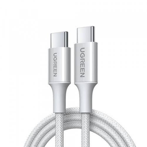 Cablu Date si Incarcare USB-C - USB-C UGREEN L502, 100W, 1m, Gri