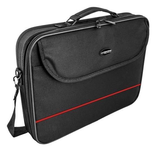 Geanta laptop 15.6 inch CLASSIC Esperanza culoare negru/rosu 1 Geanta laptop 15.6 inch CLASSIC Esperanza culoare negru/rosu