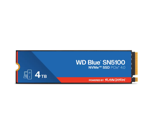 SSD Western Digital SN5100, 4TB, PCI Express 4.0 x4, M.2 2280 1 SSD Western Digital SN5100, 4TB, PCI Express 4.0 x4, M.2 2280