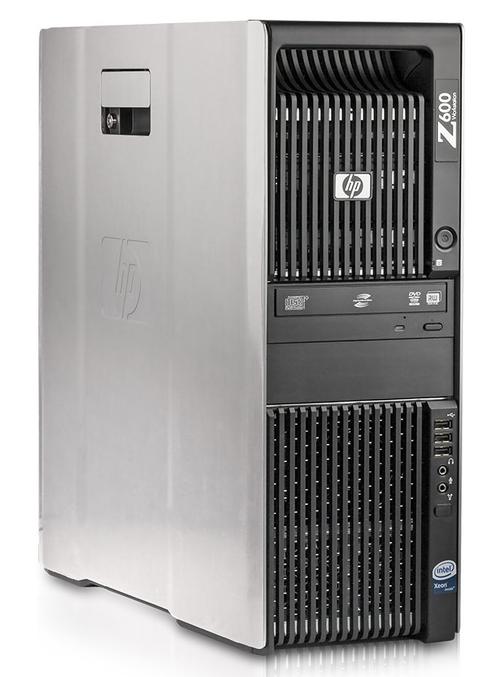 Calculator Sistem PC Refurbished HP Z600, 1 x Intel Xeon Quad Core E5520 2.26GHz-2.53GHz, 8GB DDR3 ECC, 500GB SATA, DVD-ROM, Placa video AMD FirePro W2100/2GB
