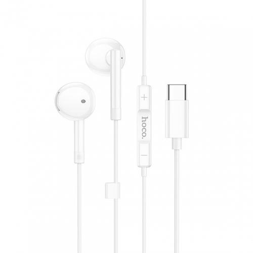 Casti Stereo HOCO M95, USB-C, Alb 1 Casti Stereo HOCO M95, USB-C, Alb