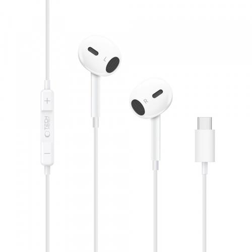 Casti Stereo Tech-Protect Ultraboost Core G2, USB-C, Alb 1 Casti Stereo Tech-Protect Ultraboost Core G2, USB-C, Alb