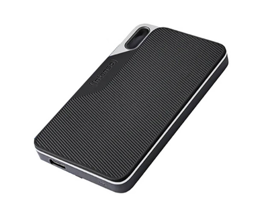 SSD extern Intenso TX100, 2TB, USB Type-C (Negru)