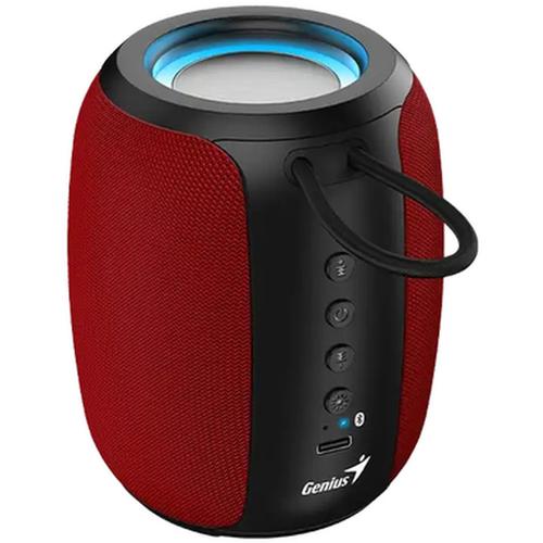 Boxa Genius SP-915BT, Bluetooth, 5W, microfon (Rosu/Negru)