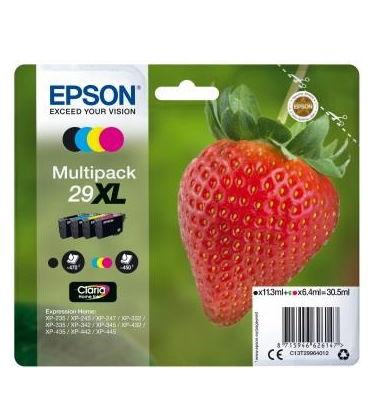 Cartus Cerneala Epson 29XL, 30,5 ml (Negru/Cyan/Galben/Magenta)