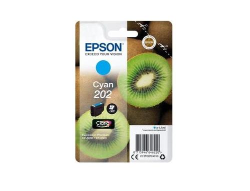 Cartus Cerneala Epson Claria Premium 202, 4.1 ml (Cyan)