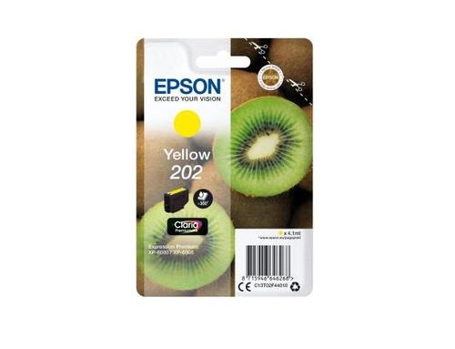 Cartus Cerneala Epson Claria Premium 202, 4.1 ml (Galben)