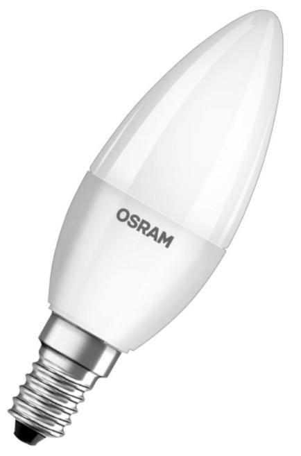 BEC LED OSRAM VALUE CLB60 7W/827 230VFR E14 10