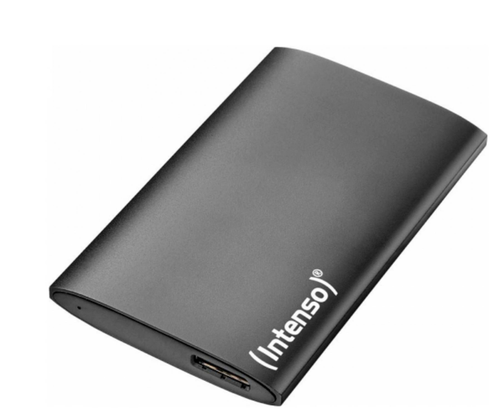 SSD extern Intenso Premium, 2TB, USB Type-C 3.2 Gen 1x1, 1.8inch (Negru)