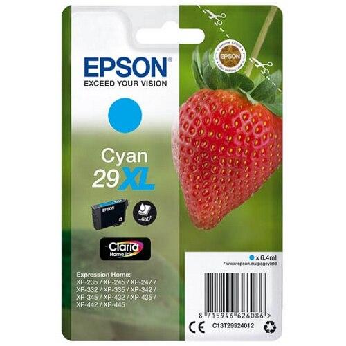 Cartus Epson T2992 29XL, 6.4 ml, 450 pagini (Cyan)