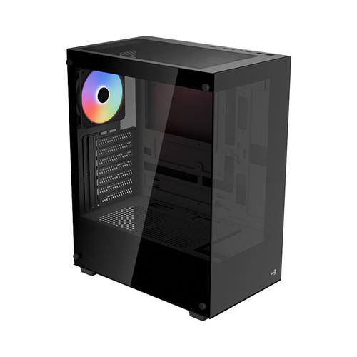 Carcasa Aerocool Pivot G V1, Middle Tower, Fara sursa (Negru)