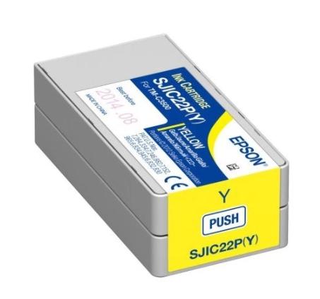 Cartus cerneala Epson ColorWorks C3500, galben 1 Cartus cerneala Epson ColorWorks C3500, galben