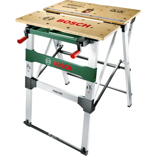 Masa (banc) de lucru Bosch PWB600, capacitate maxima 200 kg, falci de tensionare flexibile 1 Masa (banc) de lucru Bosch PWB600, capacitate maxima 200 kg, falci de tensionare flexibile