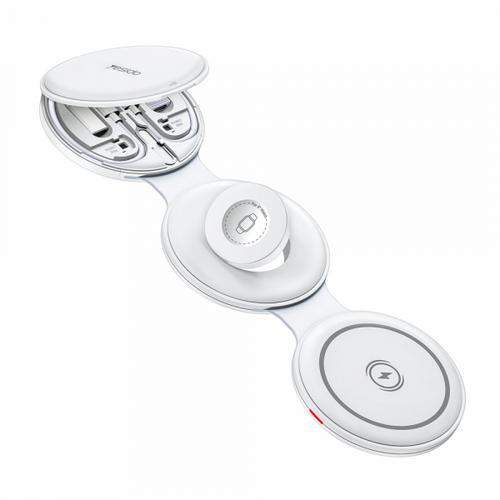 Incarcator Retea Wireless Yesido DS29 5in1, 15 W, 1.67A (Alb) 1 Incarcator Retea Wireless Yesido DS29 5in1, 15 W, 1.67A (Alb)