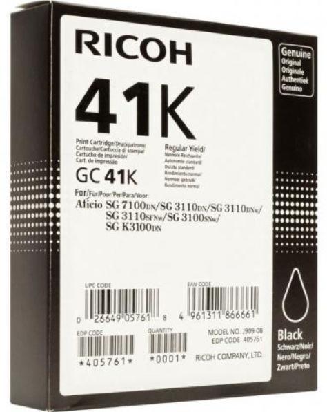 Cartus cerneala Ricoh 405761, 2500 pagini (Negru)