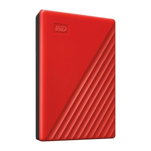 HDD extern Western Digital My Passport, 6TB, USB 3.0, 2.5inch, Rosu