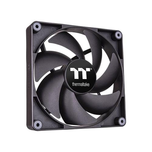 Set 2 ventilatoare Thermaltake CT140, CL-F148-PL14BL-A, 4 Pin PWM, 1500RPM (Negru)