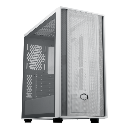 Carcasa CoolerMaster MasterBox 600 Lite, Fara sursa, Middle Tower (Alb)