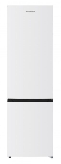 Combina frigorifica HEINNER HCNF-HM326INVD, 326 l, No Frost, Clasa D, Control electronic cu display interior, Super congelare, LED, Usi reversibile, H 201 cm (Alb)