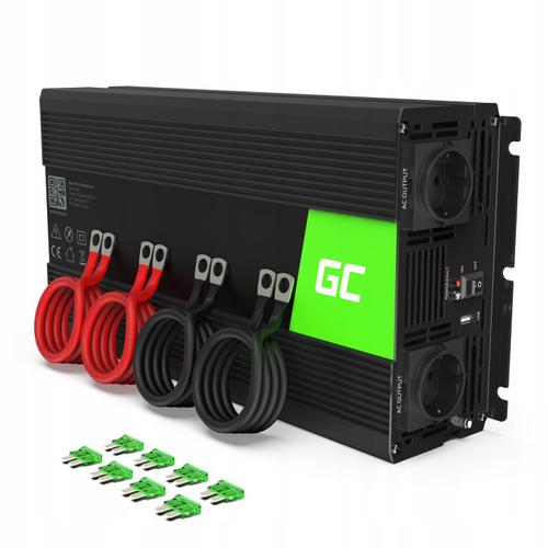 Invertor de tensiune 3000W/6000W 24V la 230V Volt USB DC AC Unda sinusoidala pura Green Cell 1 Invertor de tensiune 3000W/6000W 24V la 230V Volt USB DC AC Unda sinusoidala pura Green Cell