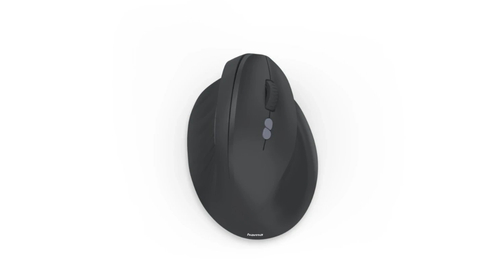 Mouse vertical Hama EWM-600R, Ergonomic, Wireless 2.4Ghz, Bluetooth, 1600DPI (Negru)